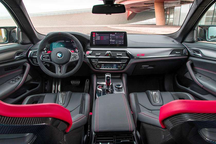 BMW M5 interior