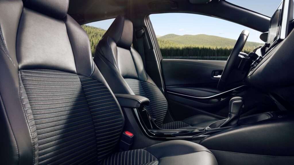 Toyota corolla 2023 interior picture